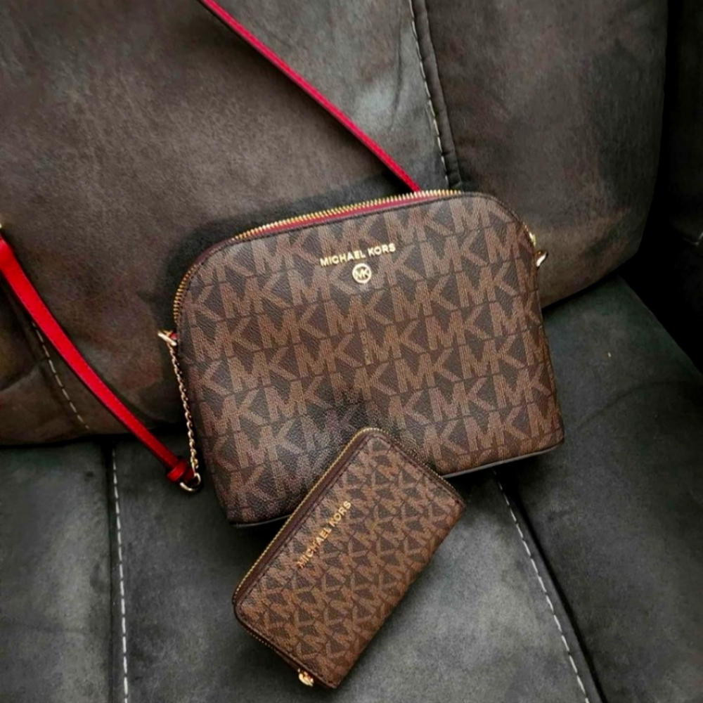 Michael kors crossbody & wallet.